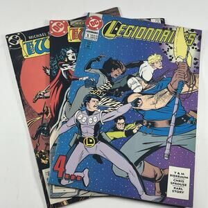 DC Comics Comic Book Lot Legion of Super-Heroes Warlord Vintage
